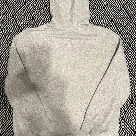 Hurley Light Gray Pullover Hoodie with White Logo - Picture 8 of 8